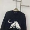 New Louis Vuitton Limited Edition Owl Jacquard Crew Neck Casual Sweater
