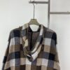 Louis Vuitton Chessboard Jacquard Knit Hooded Sweater