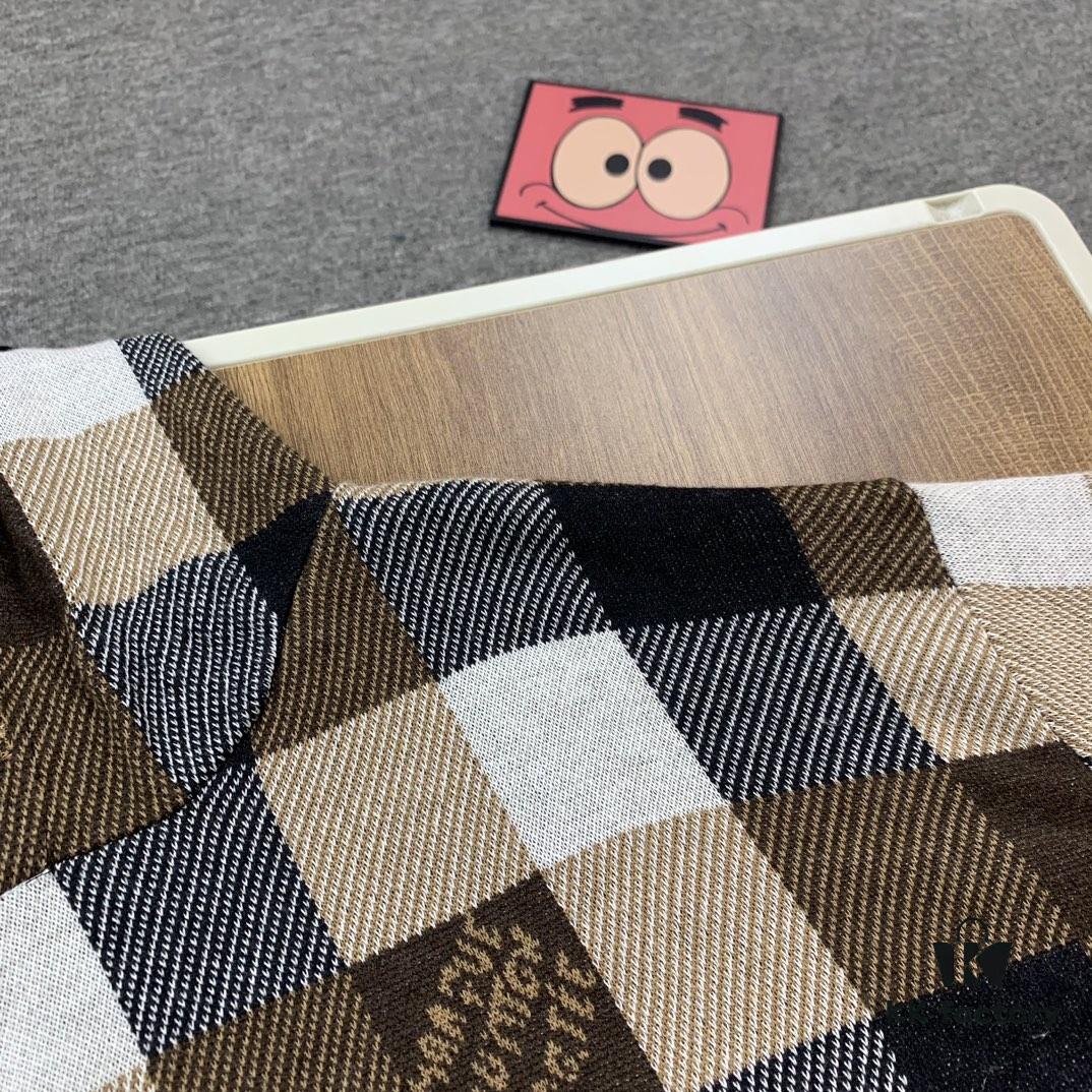 Louis Vuitton Chessboard Jacquard Knit Hooded Sweater