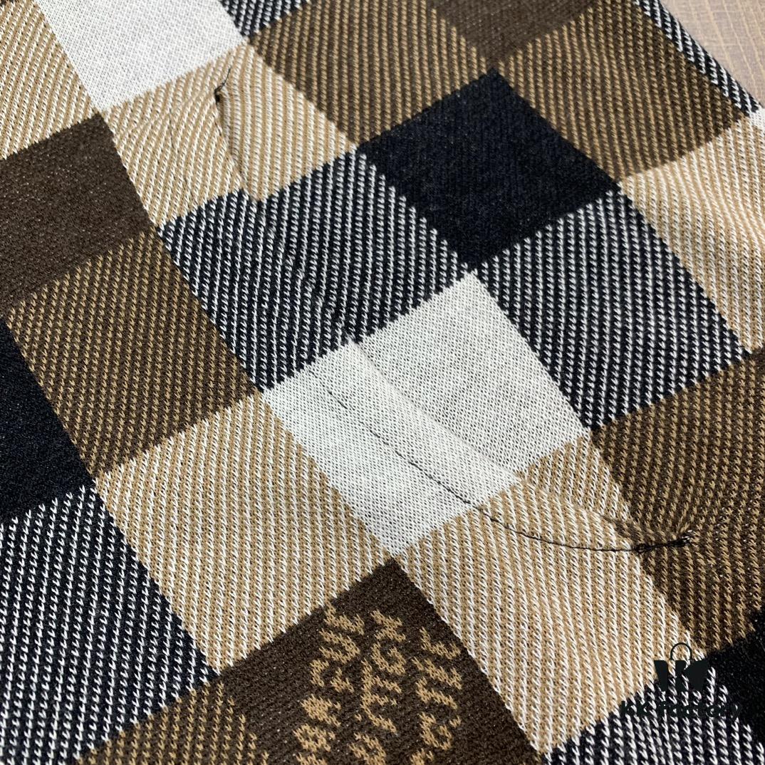 Louis Vuitton Chessboard Jacquard Knit Hooded Sweater