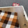 Louis Vuitton 24FW Orange Checkered Jacquard Flannel Shirt