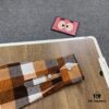 Louis Vuitton 24FW Orange Checkered Jacquard Flannel Shirt