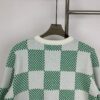 New Louis Vuitton Plaid Green Unisex Sweater from Pharrell Williams Collection