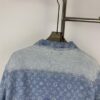 New LV Louis Vuitton 1V 24FW Tyler Collaboration Monogram Colorful Embroidered Denim Jacket Unisex