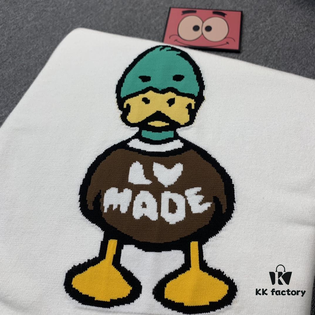 Louis Vuitton LV 2024 Spring New Duck Letter Knitted Long-Sleeve Sweater Unisex