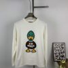 Louis Vuitton LV 2024 Spring New Duck Letter Knitted Long-Sleeve Sweater Unisex