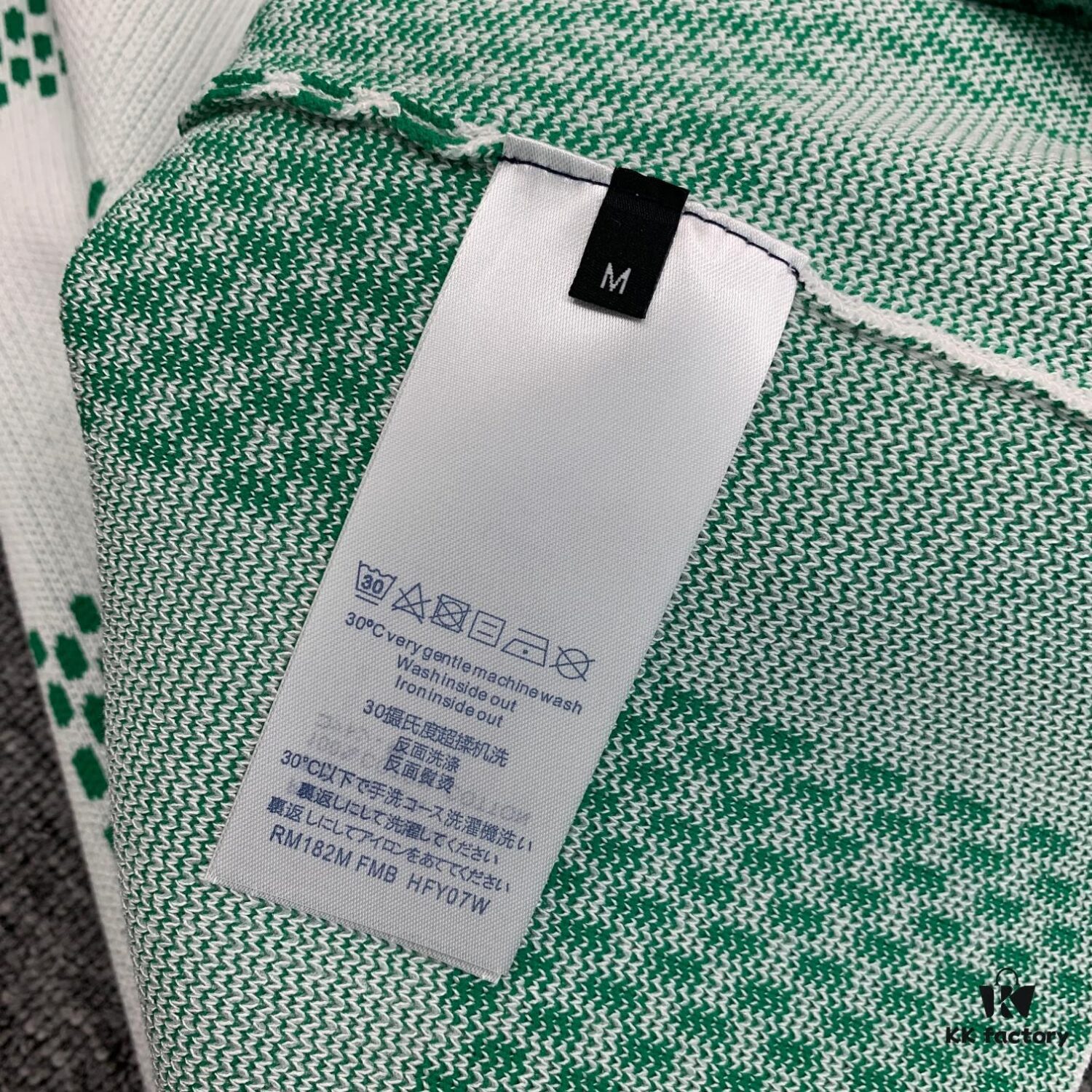 New Louis Vuitton Plaid Green Checkerboard Short Sleeve Unisex T-Shirt