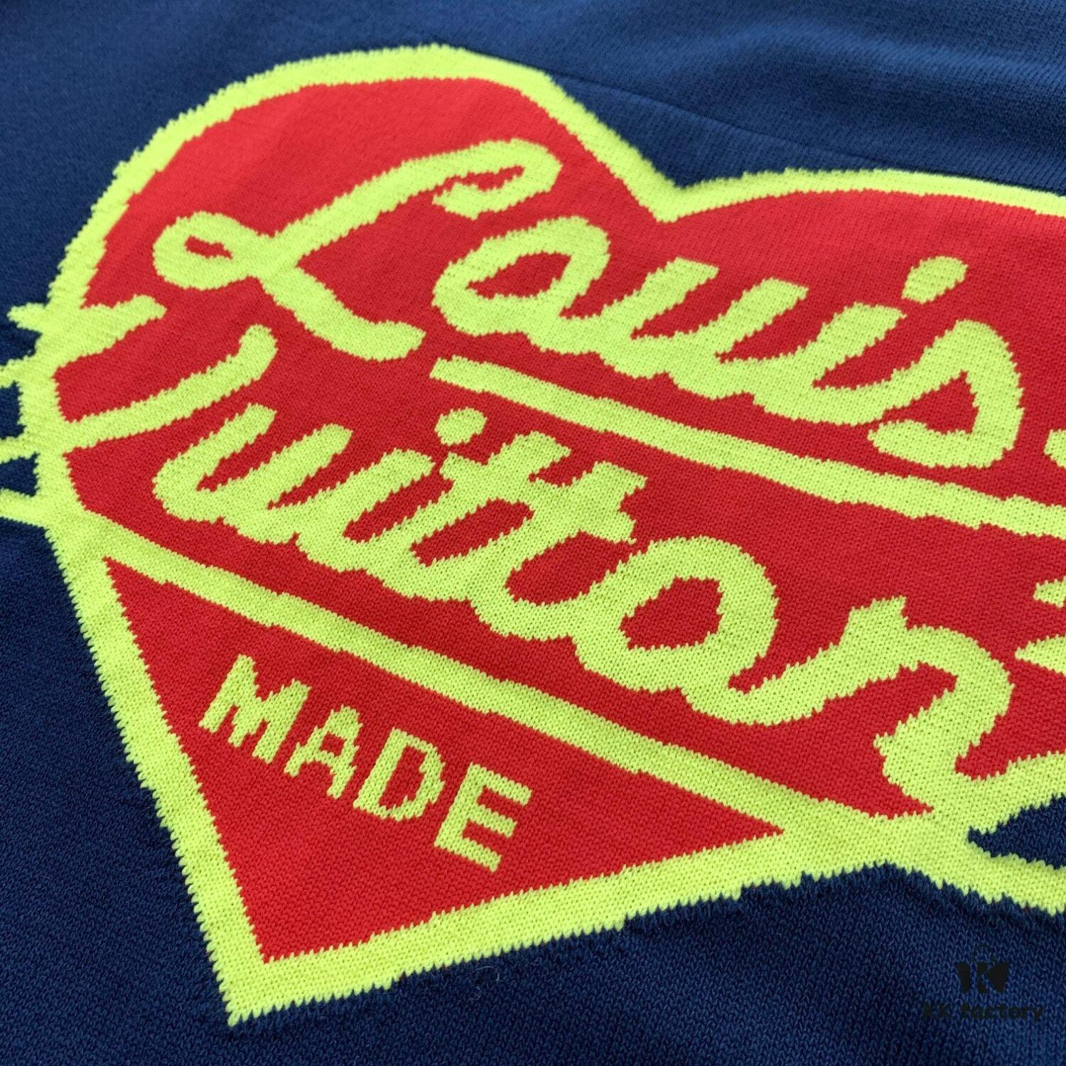 New Louis Vuitton LV 2023 Spring Heart Knit Short-Sleeve Unisex by lvXnigo Collaboration