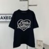 New Louis Vuitton LV 2023 Spring Heart Knit Short-Sleeve Unisex Top