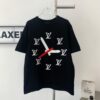 New LV Louis Vuitton 24-Hour Summer Knit Short-Sleeve T-Shirt