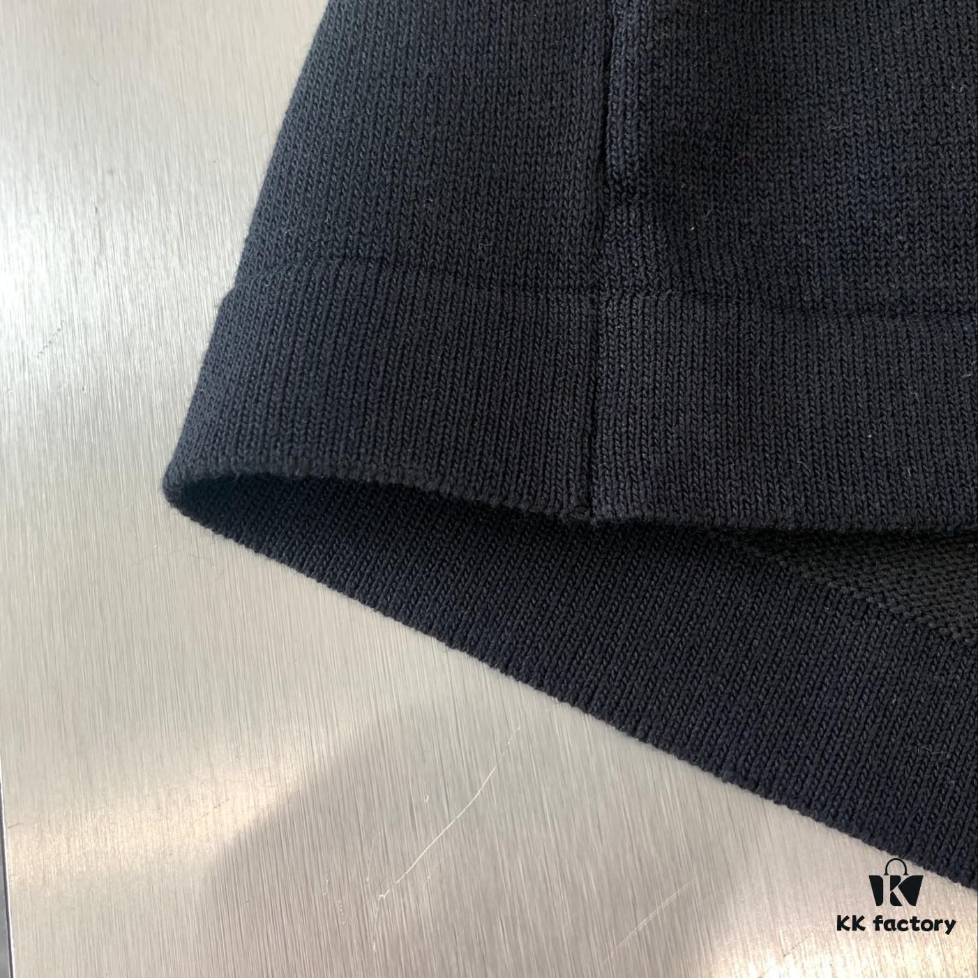 New LV Louis Vuitton 24-Hour Summer Knit Short-Sleeve T-Shirt