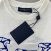 New LV Louis Vuitton 2023FW Ski Collection Jacquard Crew Neck Short Sleeve T-Shirt