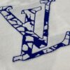 New LV Louis Vuitton 2023FW Ski Collection Jacquard Crew Neck Short Sleeve T-Shirt