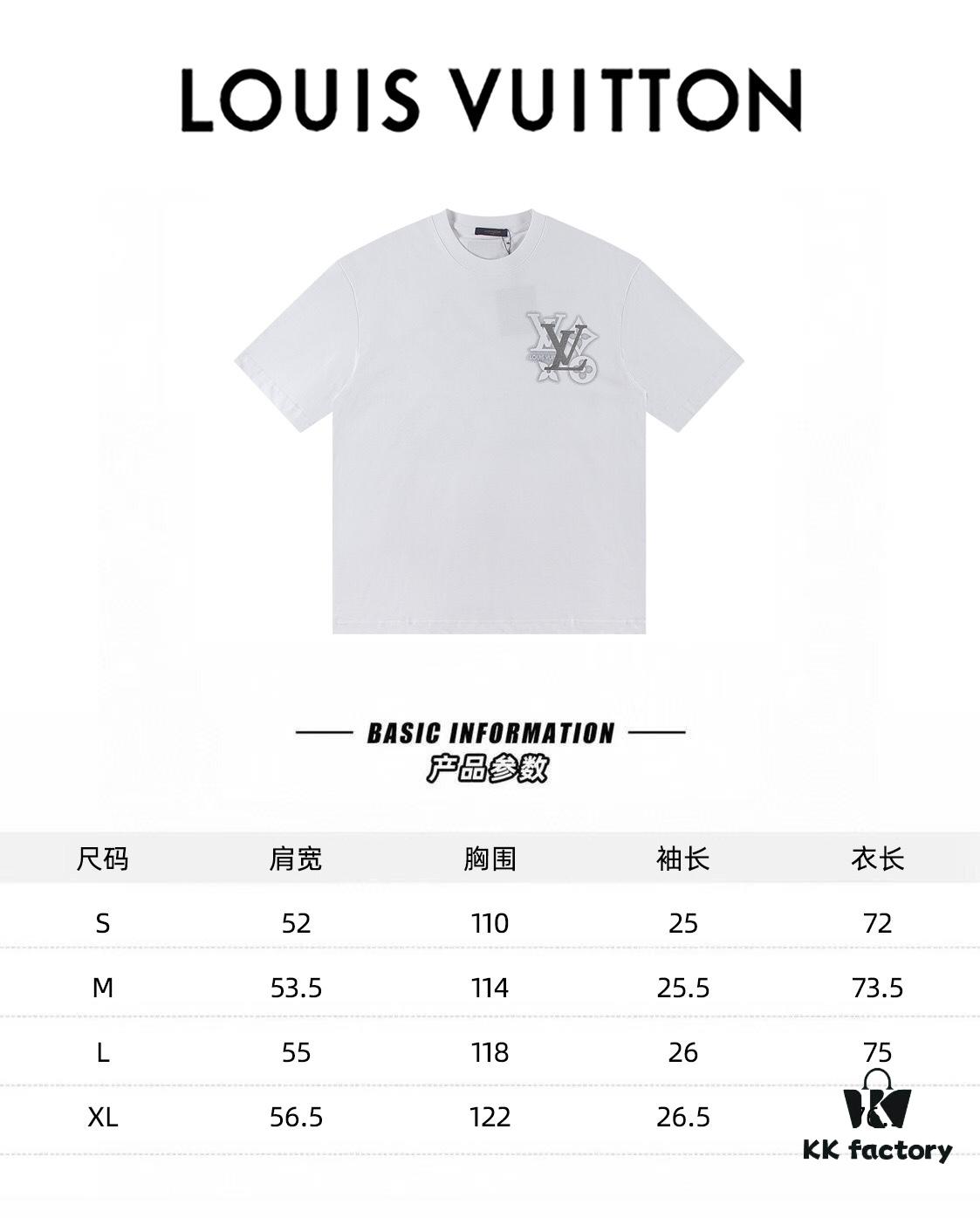Louis Vuitton 2025 Latest Short Sleeve T-Shirt
