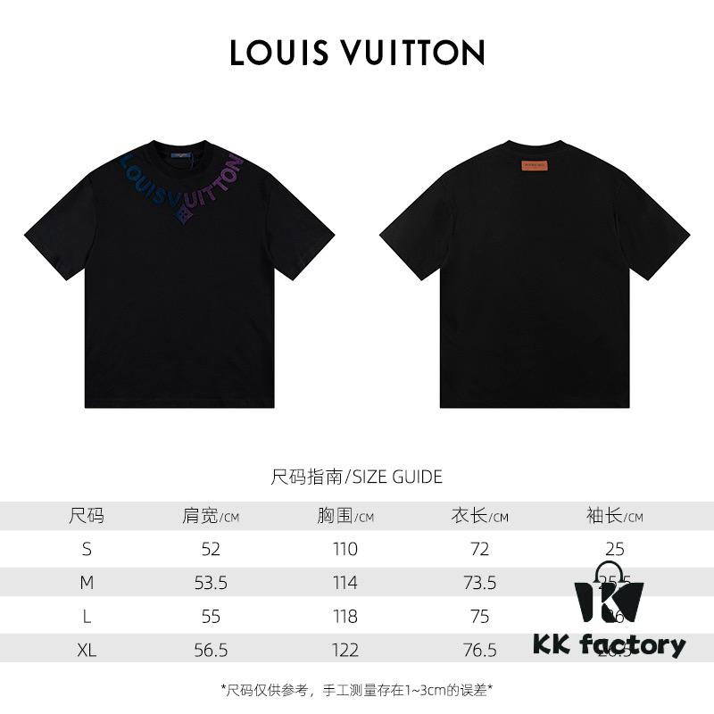 2025 New Arrival LOUIS VUITTON Toothbrush Embroidery T-Shirt