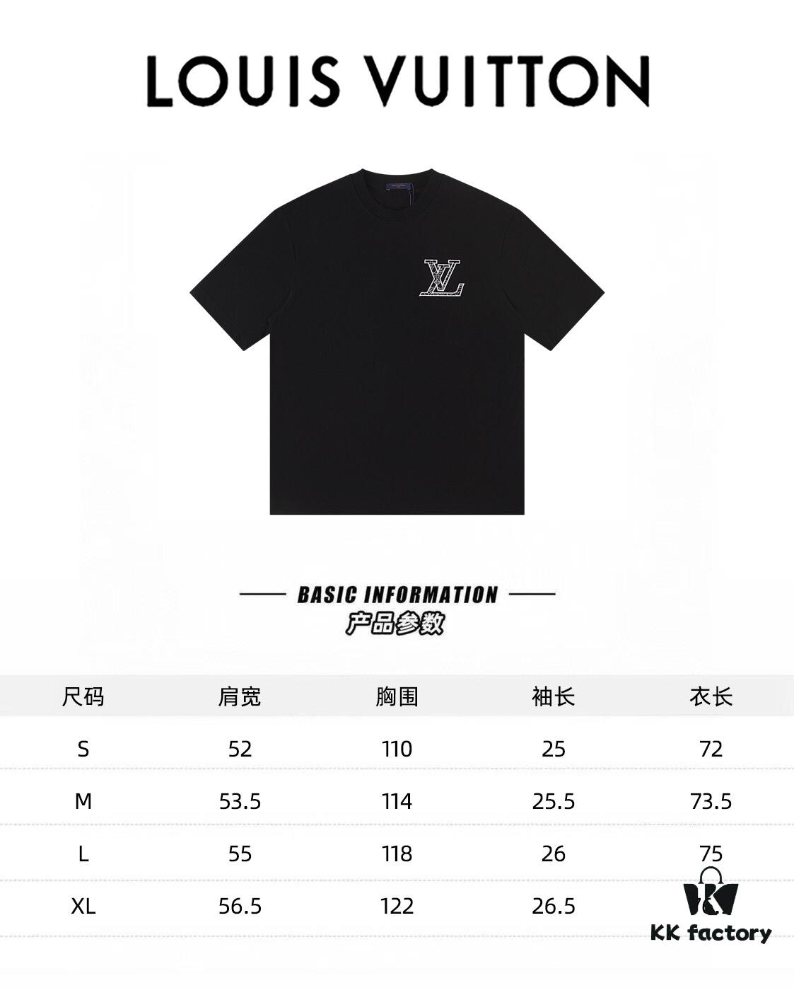 Louis Vuitton 2025 Latest Short Sleeve T-Shirt