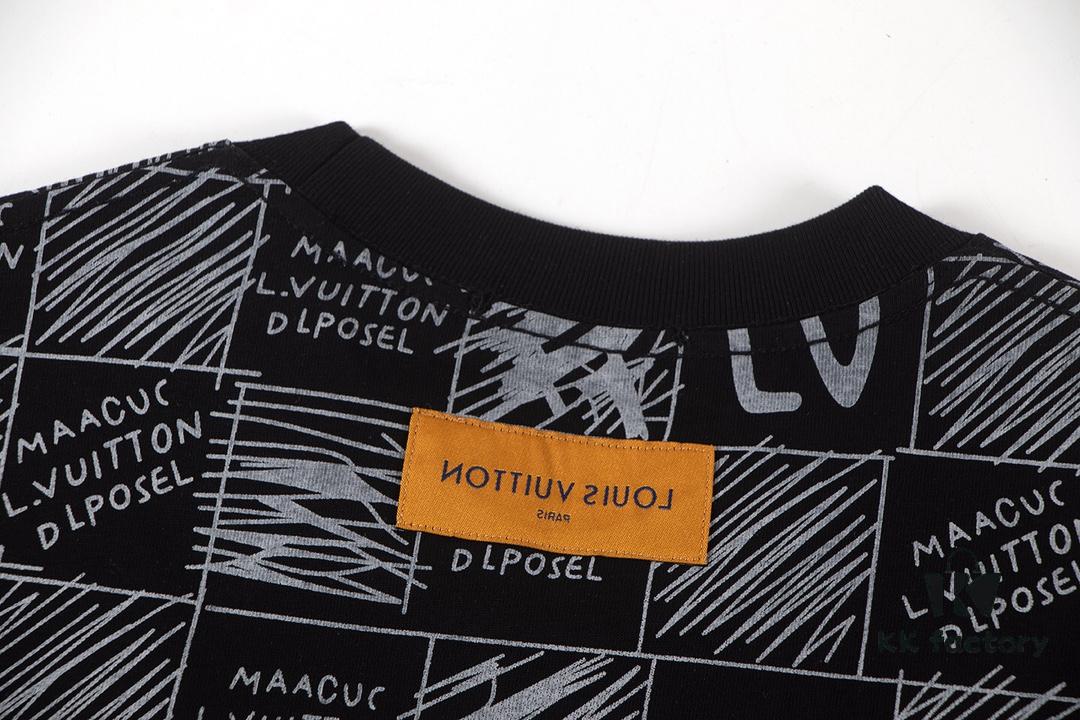 Louis Vuitton 2025 Latest Short-Sleeve T-Shirt
