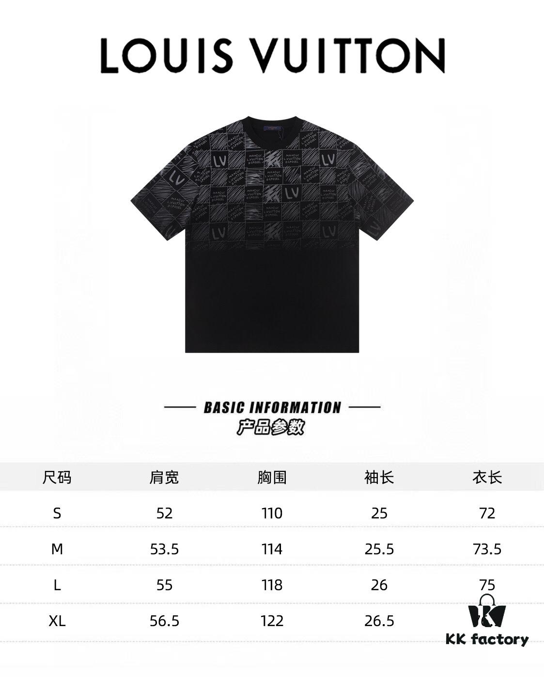 Louis Vuitton 2025 Latest Short-Sleeve T-Shirt