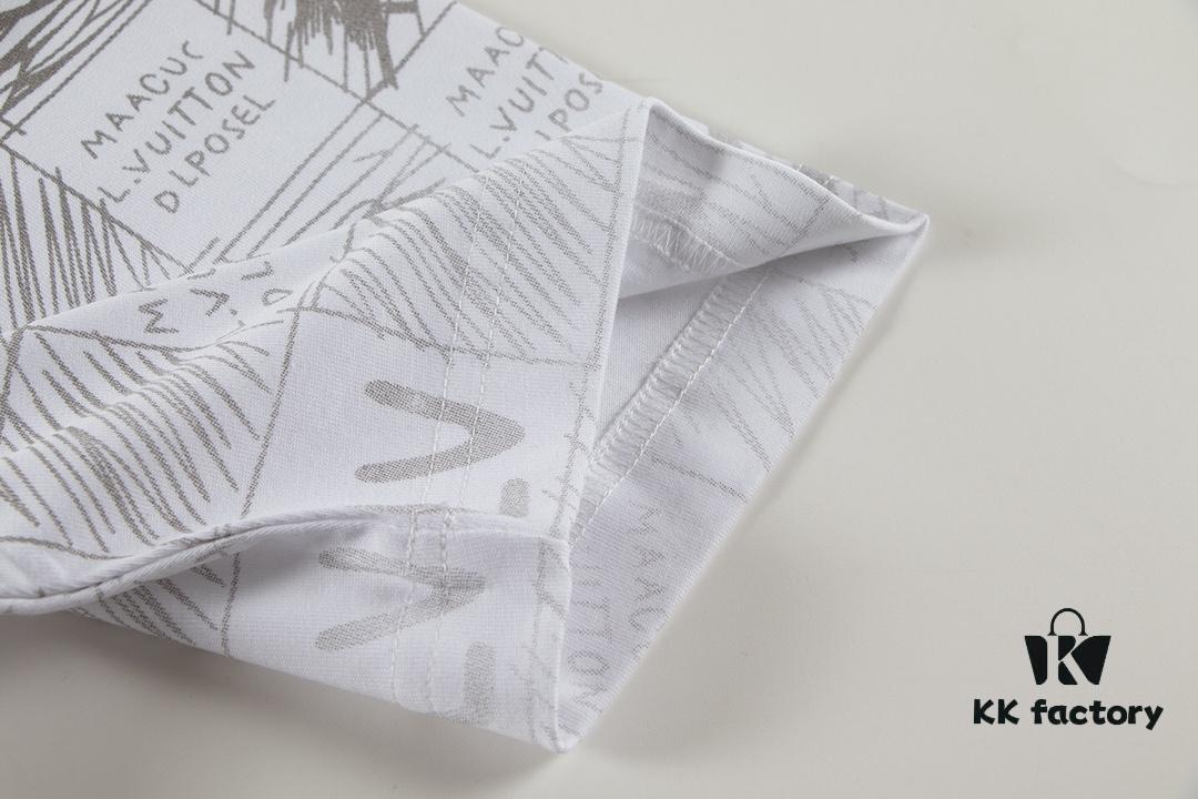 Louis Vuitton 2025 Latest Short Sleeve T-Shirt