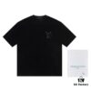 Louis Vuitton 2025 Latest Short-Sleeve T-Shirt with Rhinestone Embellishment