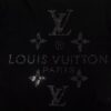 Louis Vuitton 2025 Latest Short-Sleeve T-Shirt with Rhinestone Embellishment