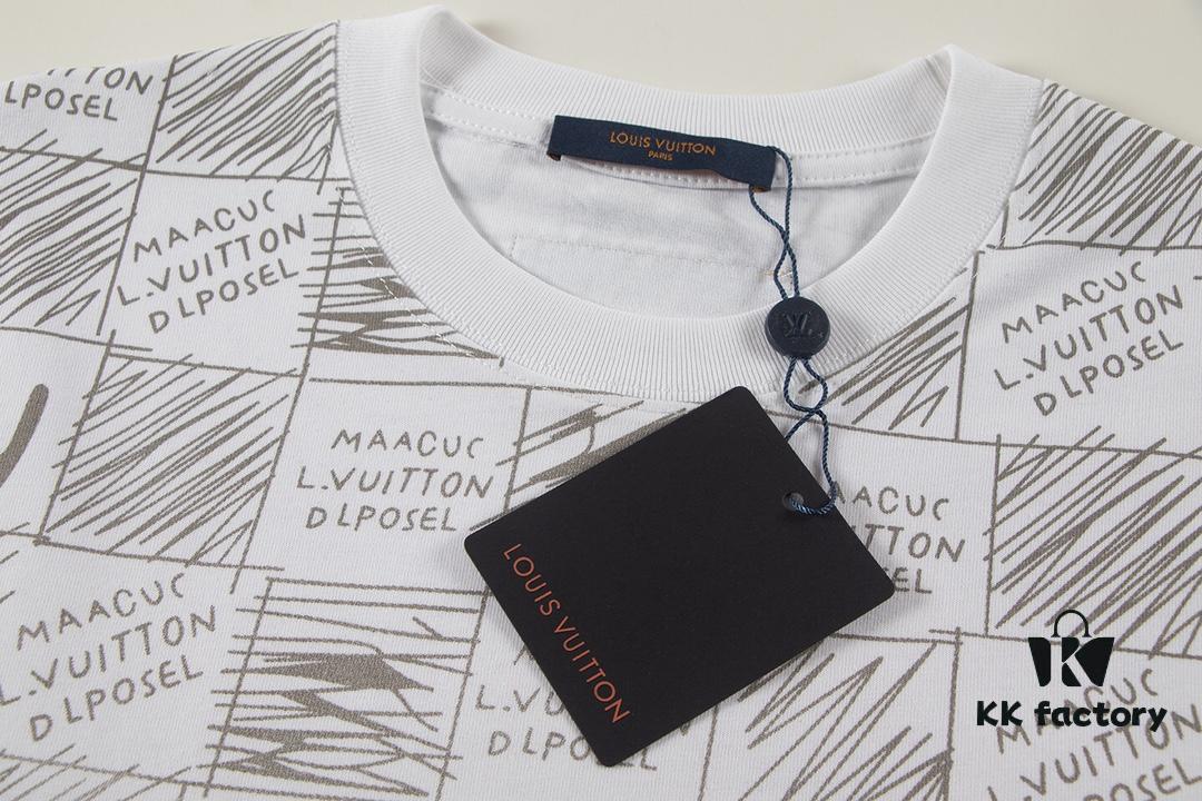 Louis Vuitton 2025 Latest Short Sleeve T-Shirt