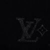 Louis Vuitton 2025 Latest Short-Sleeve T-Shirt with Rhinestone Embellishment