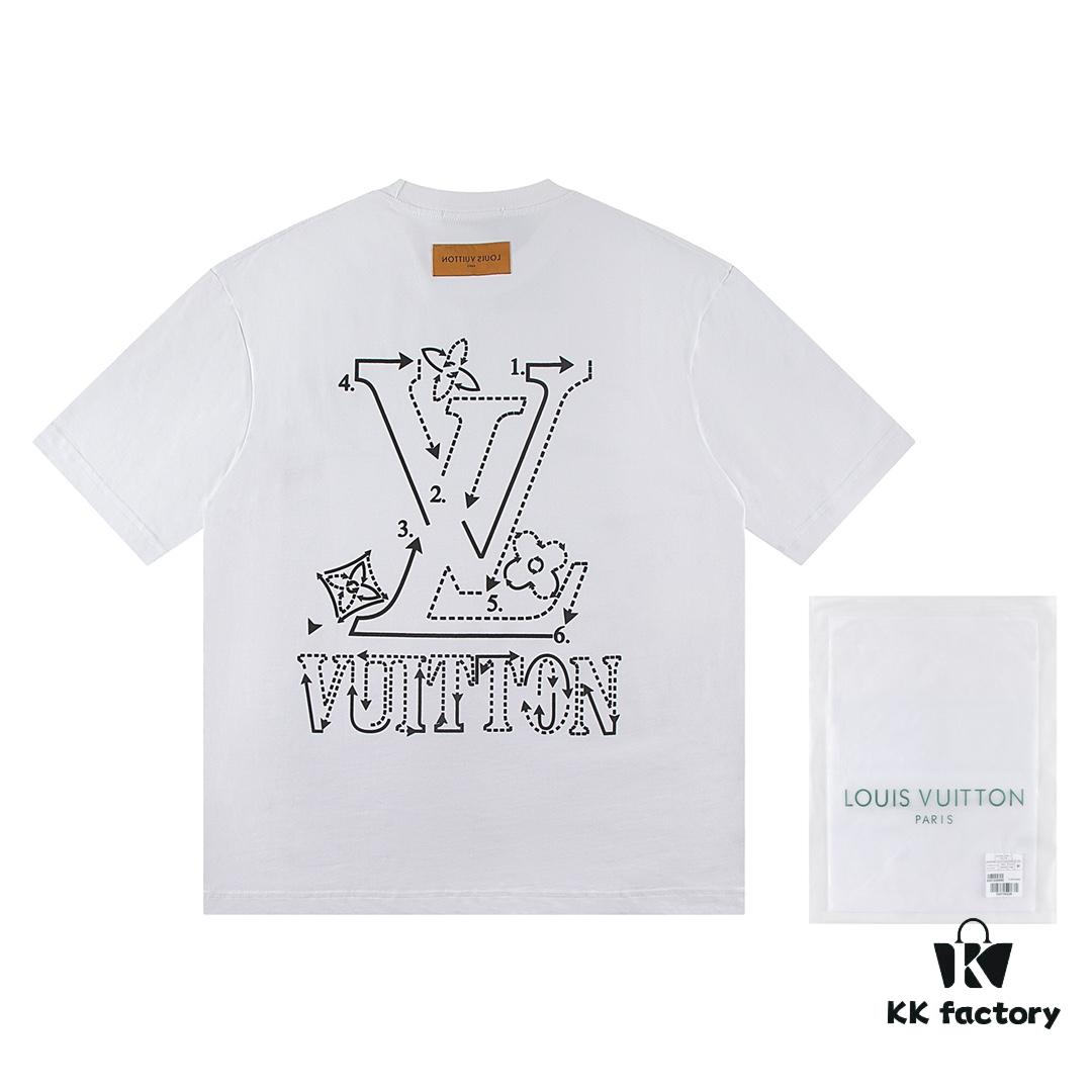 Louis Vuitton 2025 Latest Short Sleeve T-Shirt
