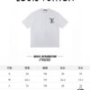 Louis Vuitton 2025 Latest Short Sleeve T-Shirt