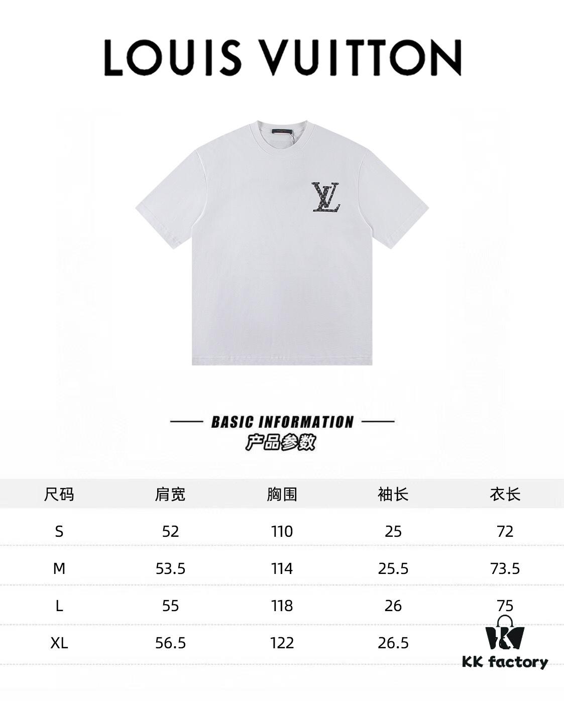 Louis Vuitton 2025 Latest Short Sleeve T-Shirt