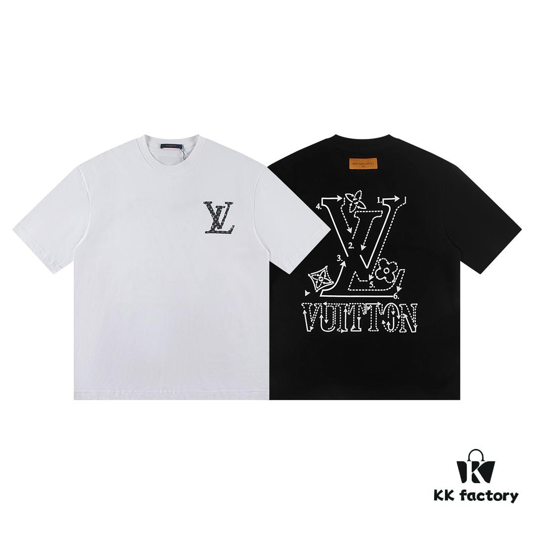 Louis Vuitton 2025 Latest Short Sleeve T-Shirt