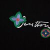 Louis Vuitton 2025 Latest Short Sleeve T-Shirt with Applique Embroidery