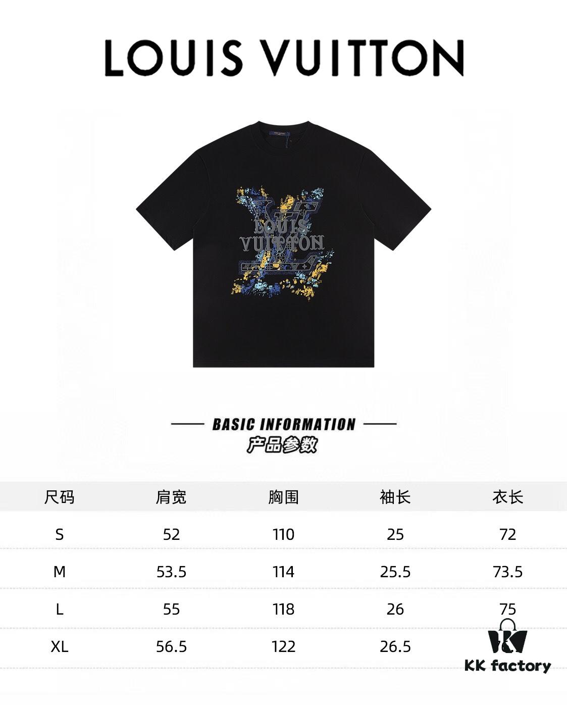 Louis Vuitton 2025 Latest Short Sleeve T-Shirt