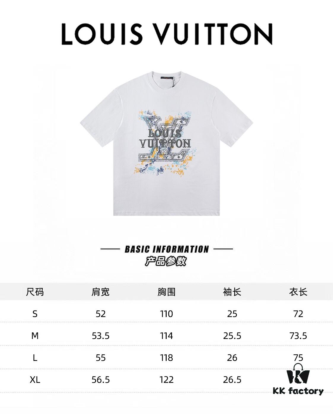 Louis Vuitton 2025 Latest Short Sleeve T-Shirt