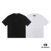 Louis Vuitton 2025 Latest Short Sleeve T-Shirt with Patch Embroidery
