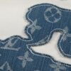Louis Vuitton 2025 Latest Short Sleeve T-Shirt (Bull Canvas Embroidery)