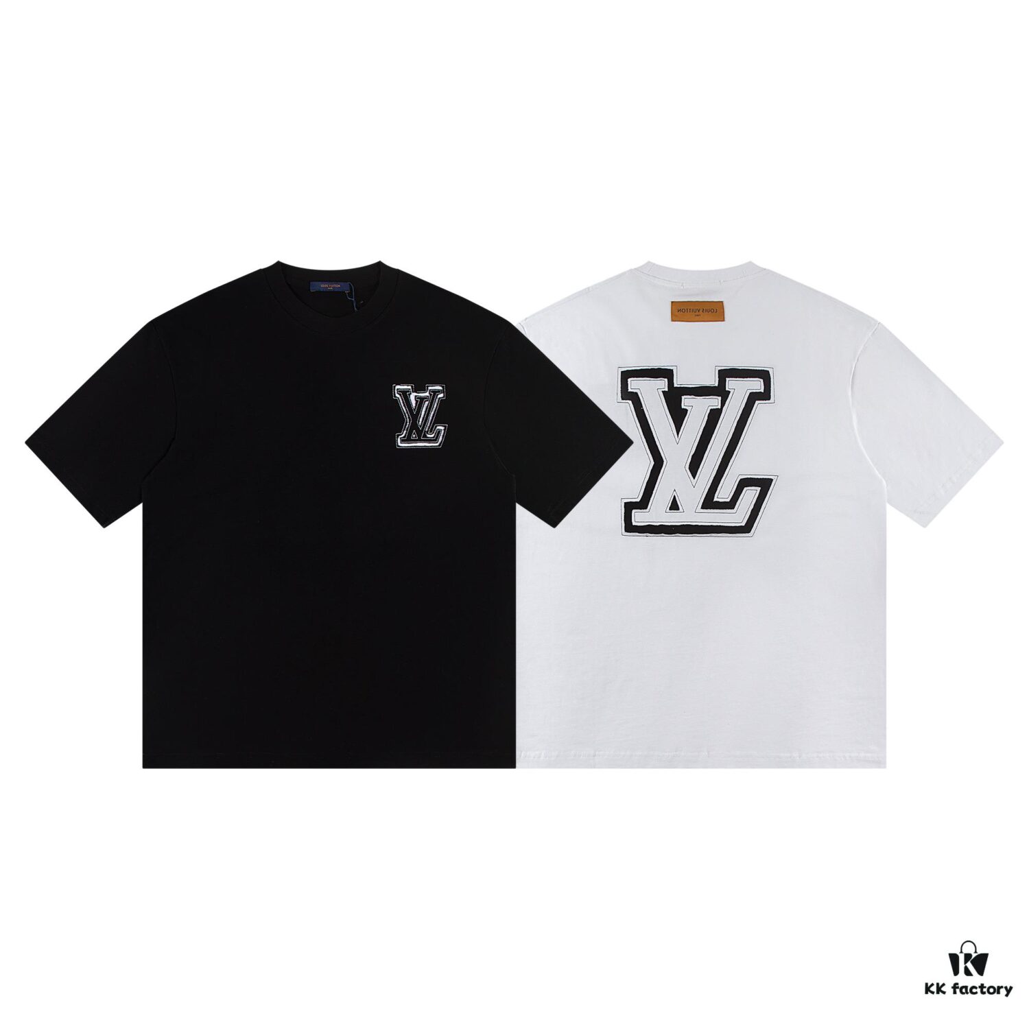 Louis Vuitton 2025 Latest Short Sleeve T-Shirt (Patch Embroidery)