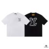Louis Vuitton 2025 Latest Short-Sleeve T-Shirt (Patch Embroidery)