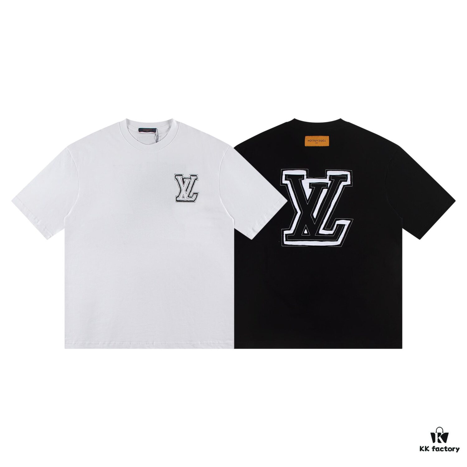 Louis Vuitton 2025 Latest Short-Sleeve T-Shirt (Patch Embroidery)