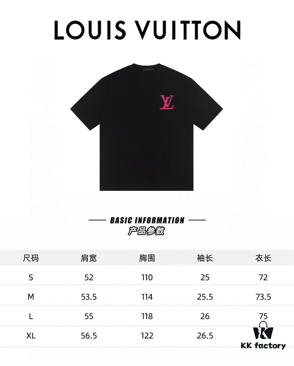 Louis Vuitton 2025 Latest Short Sleeve T-Shirt