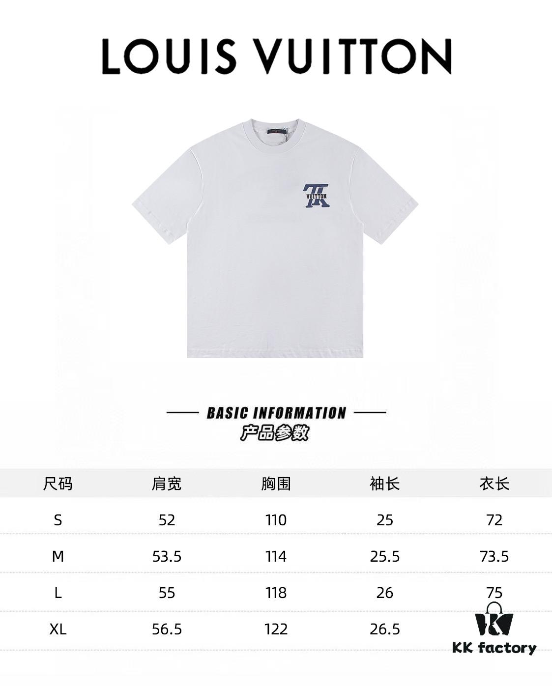 Louis Vuitton 2025 Latest Short Sleeve T-Shirt