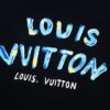 Louis Vuitton New Painted Graffiti Print Logo Letter Casual Round Neck Short Sleeve T-Shirt Unisex