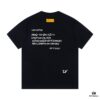 Louis Vuitton LV 25SS New Arrival Logo Print Round Neck Short Sleeve T-Shirt
