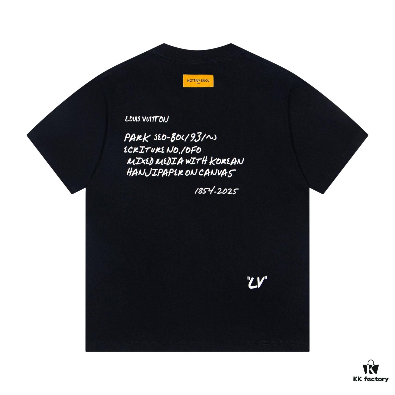 Louis Vuitton LV 25SS New Arrival Logo Print Round Neck Short Sleeve T-Shirt