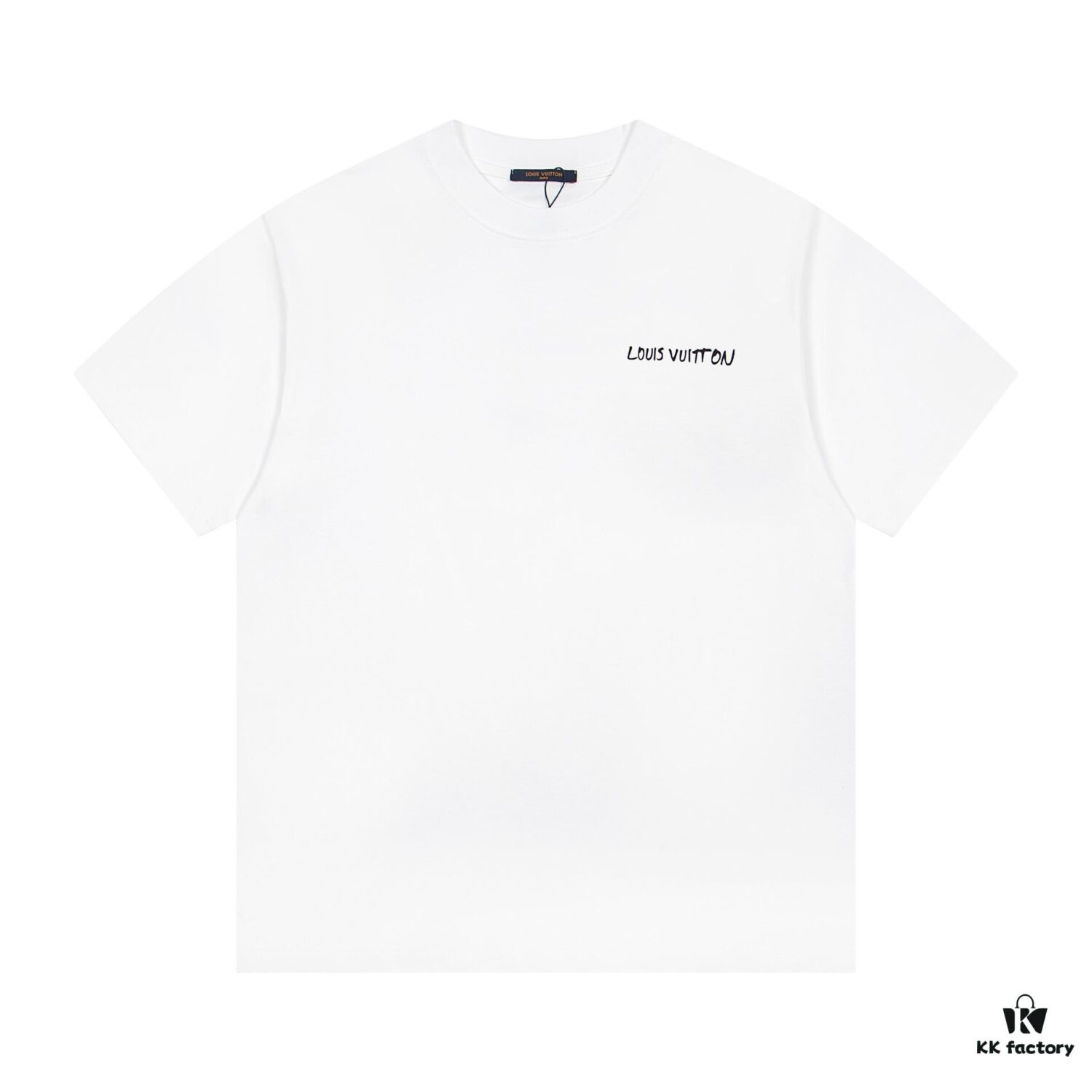 Louis Vuitton LV 25SS New Arrival Logo Print Round Neck Short Sleeve T-Shirt