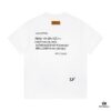 Louis Vuitton LV 25SS New Arrival Logo Print Round Neck Short Sleeve T-Shirt