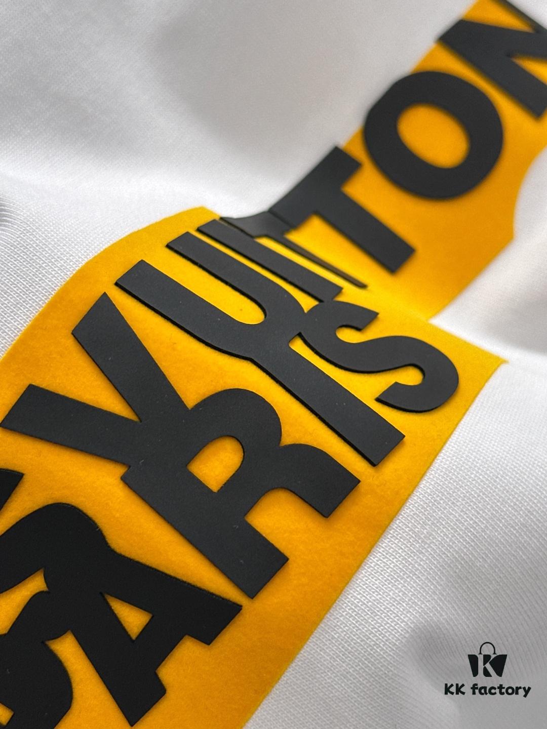 1V 2025SS Spring Summer Newest Round Neck Fashion Short Sleeve T-Shirt, Synchronized with Official Website, Cabinet-Quality Cotton Fabric