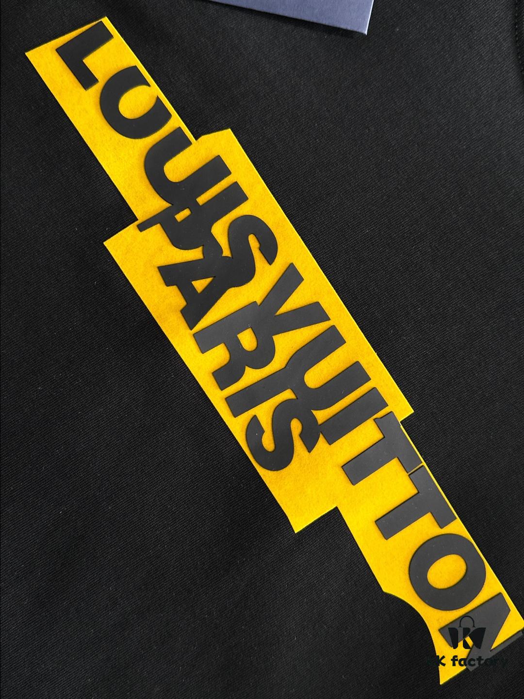 1V 2025SS Spring Summer Newest Round Neck Fashion Short Sleeve T-Shirt, Synchronized with Official Website, Cabinet-Quality Cotton Fabric!