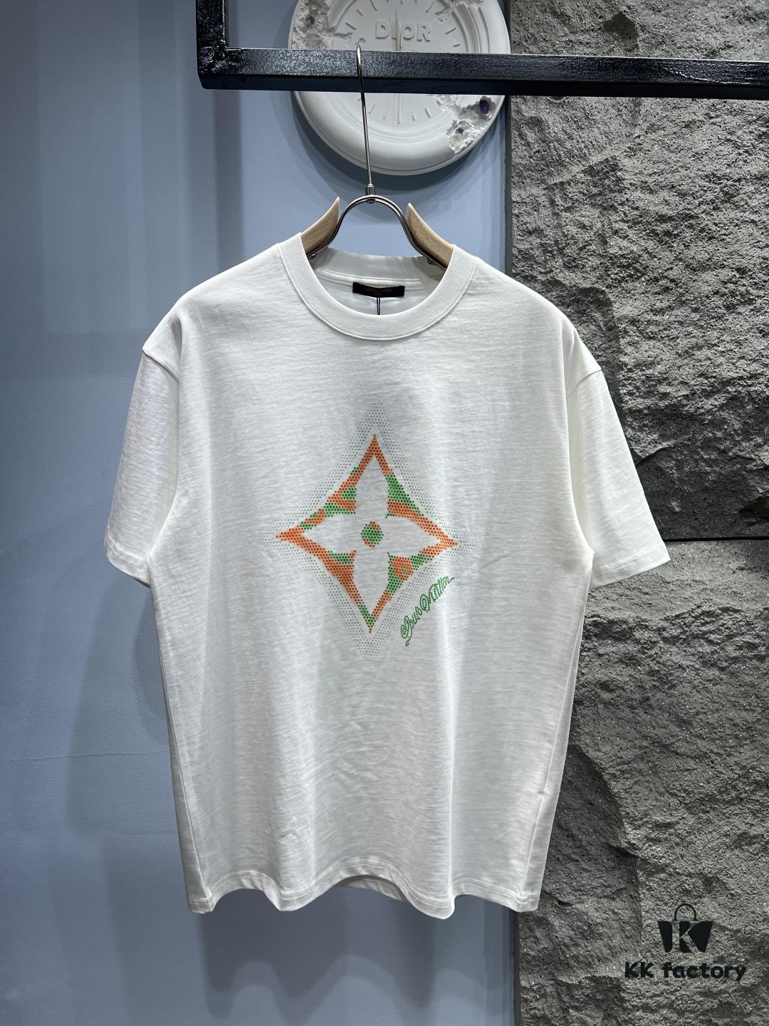 Louis Vuitton Logo-Embellished Short Sleeve T-Shirt