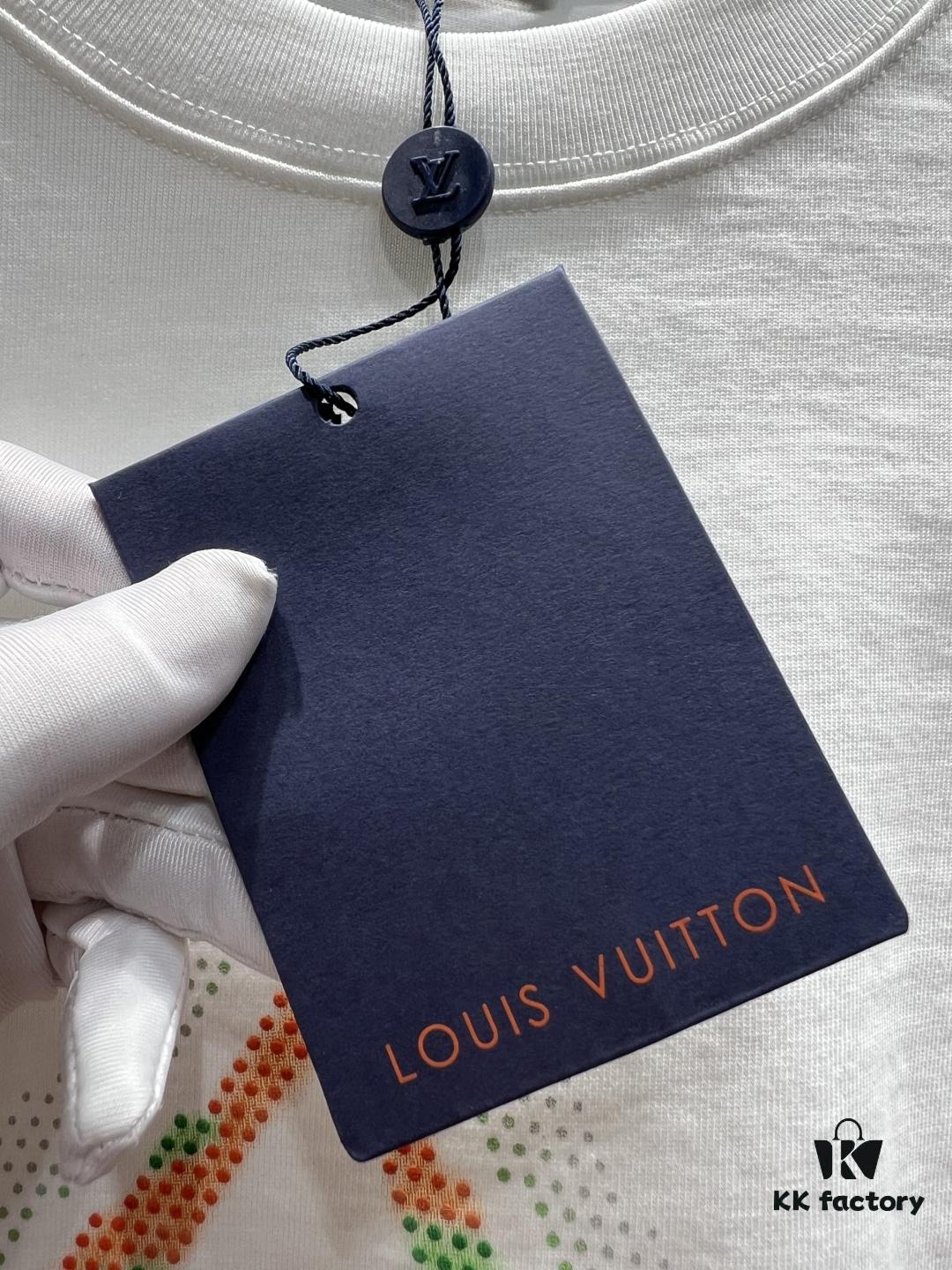 Louis Vuitton Logo-Embellished Short Sleeve T-Shirt